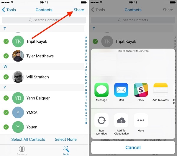 transfer contacts from iphone to iphone without itunes using bluetooth