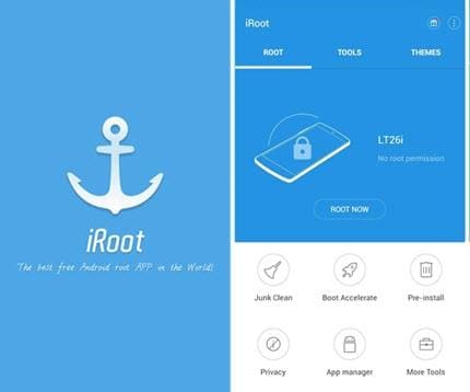Apk de iRoot para rootear Android 4