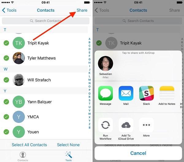 5 Ways To Share Contacts On IPhone 13 Without Hassle Dr Fone