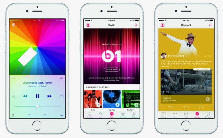 download music on iphone with apple music