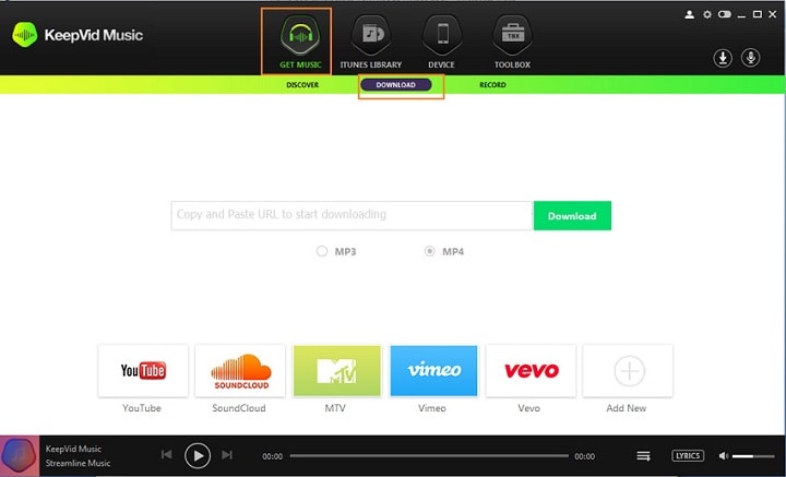 download music with keepvid music