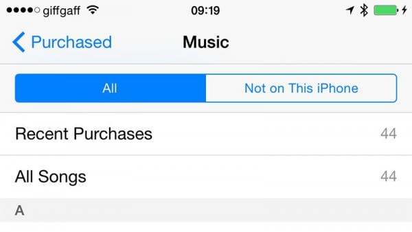 share music on iphone through itunes store