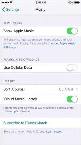 compartilhar música do iphone através da apple music