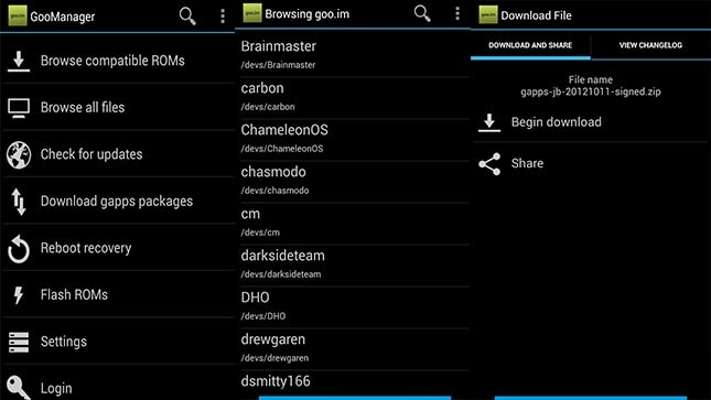 Top Android Root App: Goo Manage