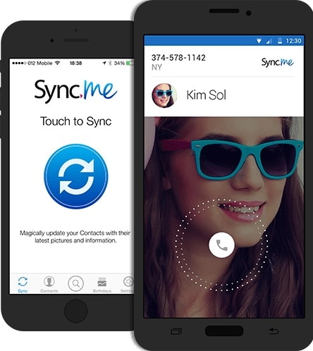 iPhone contact manager-Sync.Me
