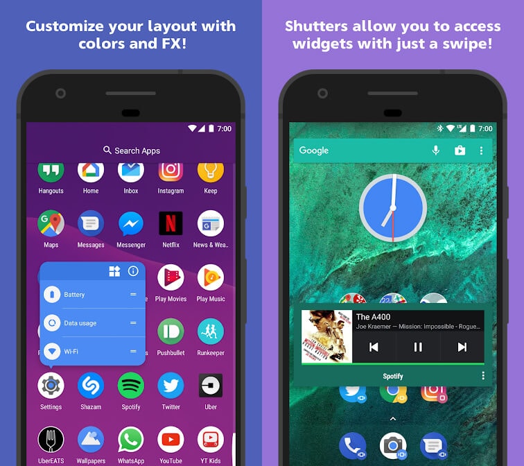 android oreo update alternative: action launcher