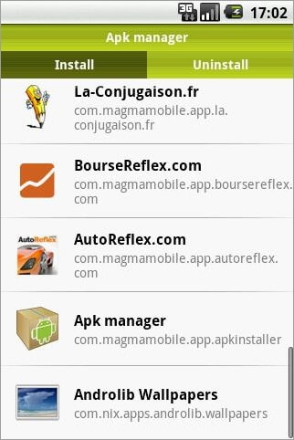 application manager android