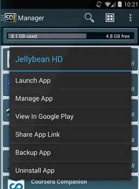 app manager for android