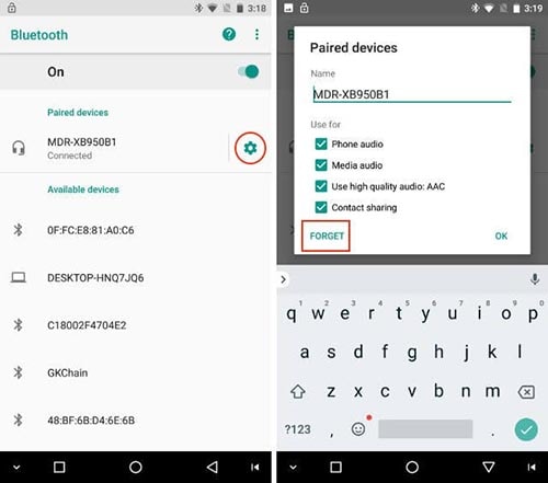 android oreo update - bluetooth problem