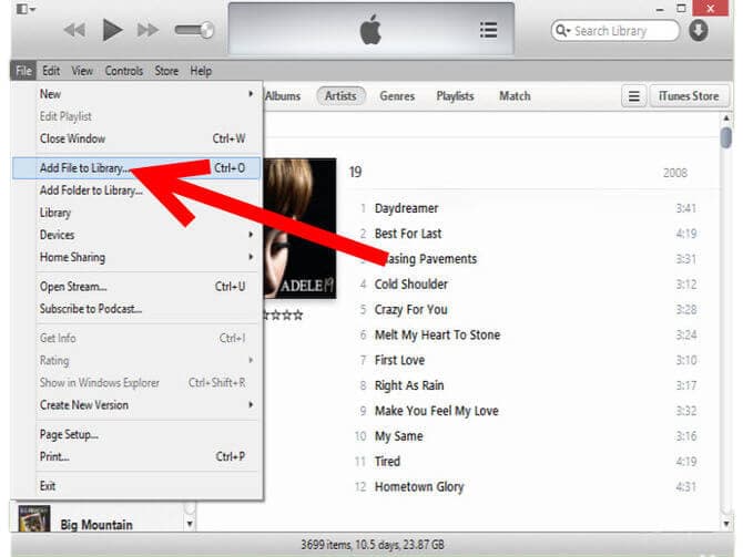 transfer music from iphone to iturn