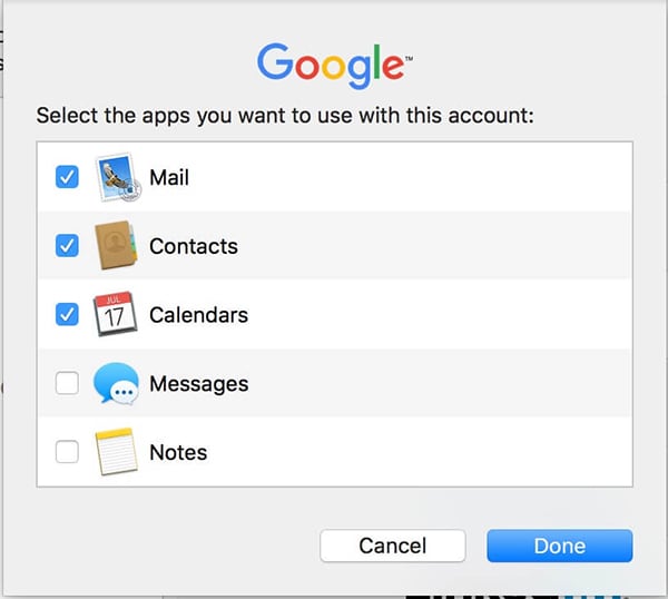 مزامنة android مع mac: ملاحظة خاصة لنظام mac os
