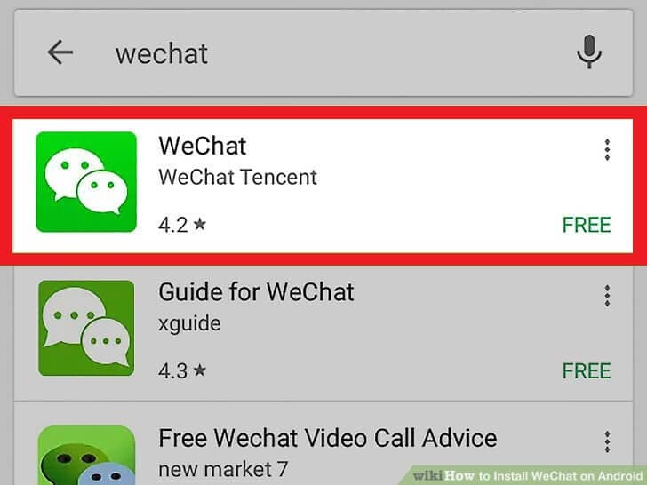 WeChat neu installieren um WeChat Account wiederherzustellen