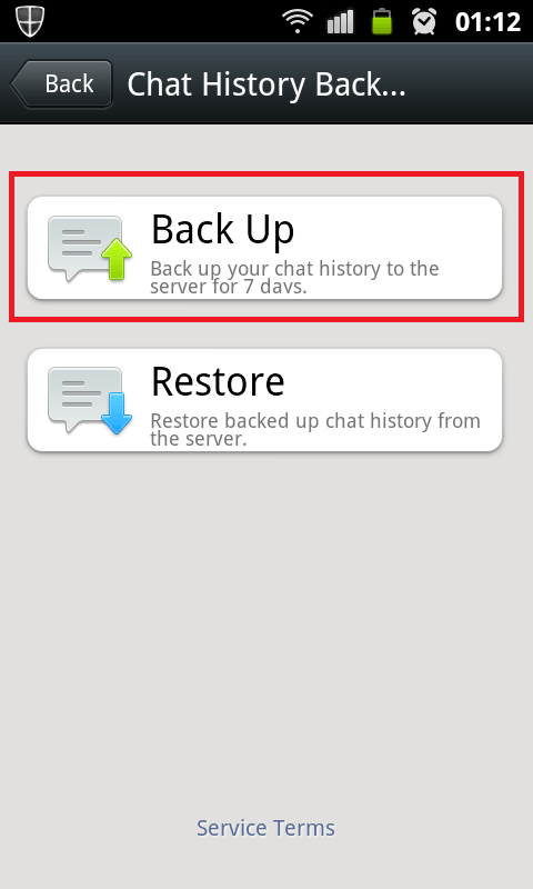 retrieve wechat messages - backup wechat within 7 days