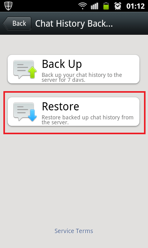 recover wechat messages from online backup