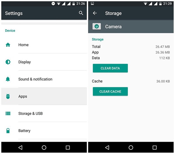 import contacts from gmail to android-Clear cache and clear data