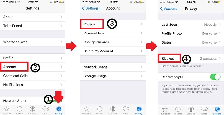 iosÂ 12Â whatsappÂ problems and solutions-Check if the user has been blocked