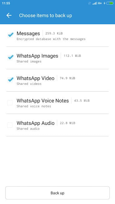 Whatsapp chat recovery app - Backup para Whats
