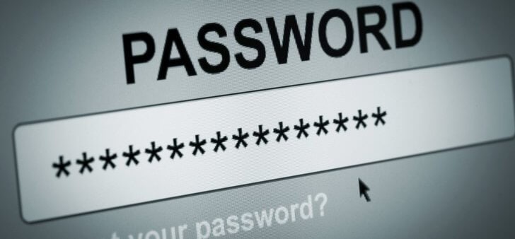 Dark Net - komplexes Passwort