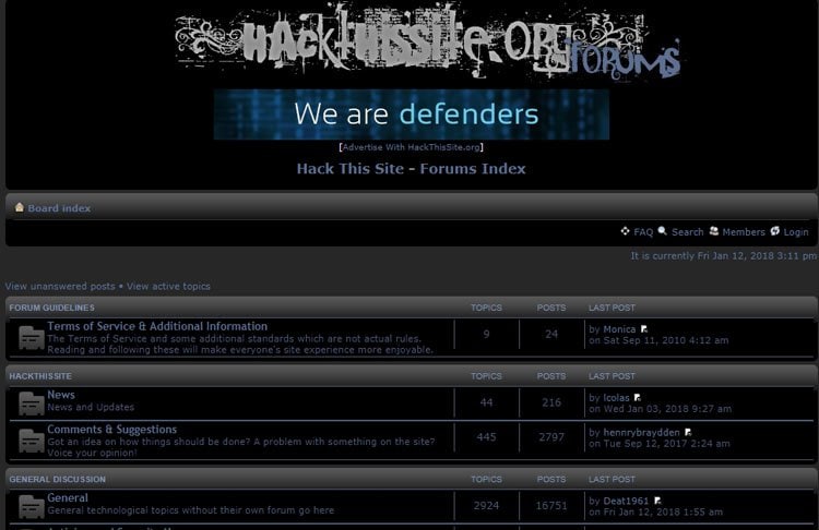  forum darknet hacker - hack this site 