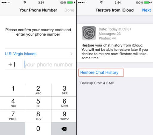 restaurar e ler mensagens apagadas do Whatsapp