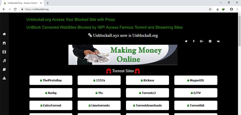 torrentz proxy alternative - unblockall.org