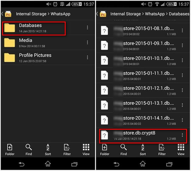 recover deleted whatsapp messages online - restore from android