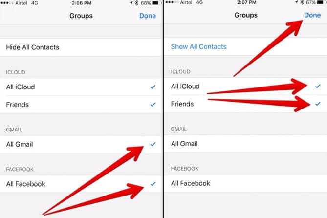fix icloud contacts not syncing - step 2
