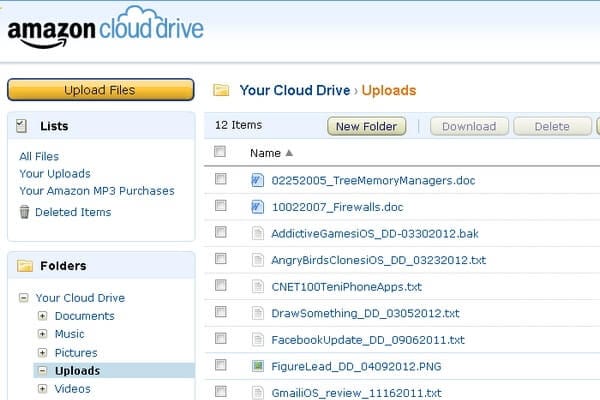 icloud alternative - amazon cloud Lagerung 