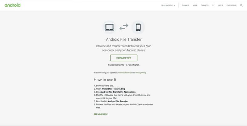 android file transfer - move samsung S10/S20 pictures