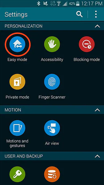 الوضع السهل لإصلاح توقف TouchWiz