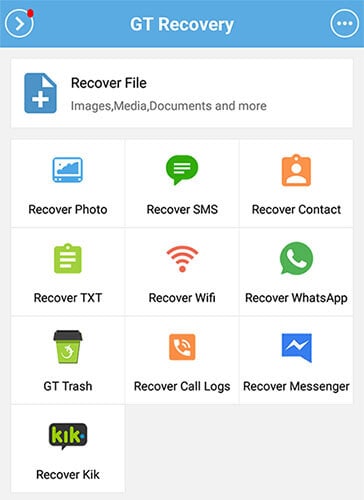 recovery gt whatsapp - permitir superusuário