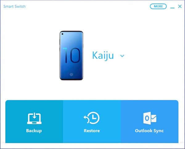 samsung galaxy S10/S20 backup to pc using smart switch