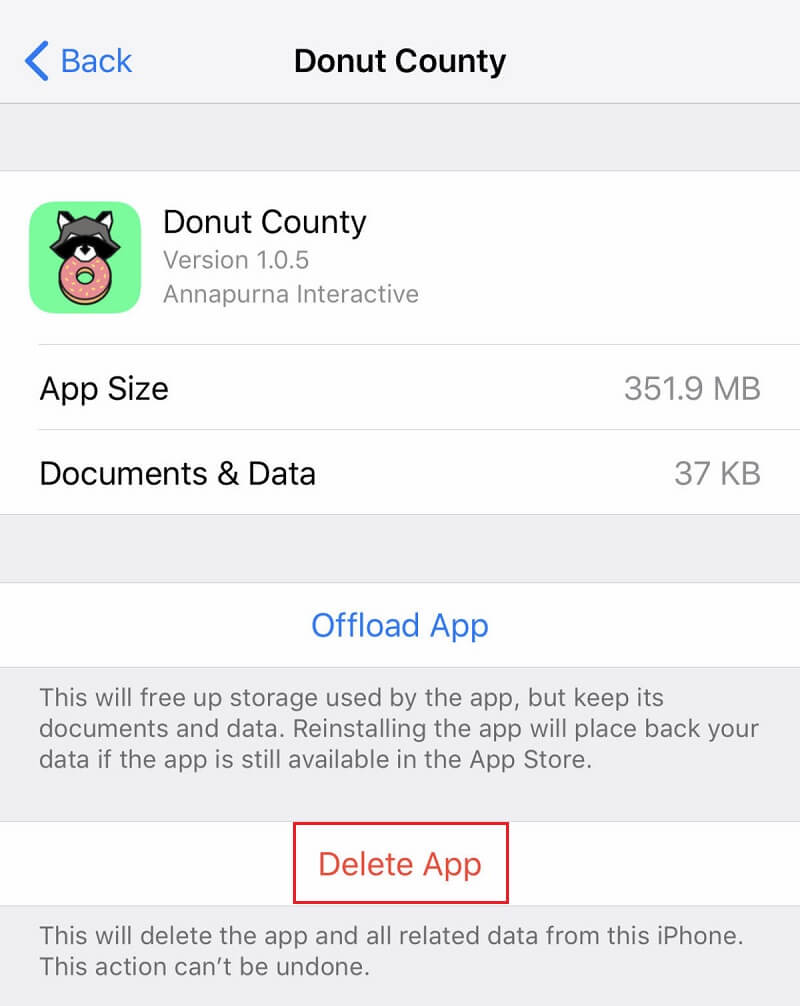 delete apps on iphone 5c