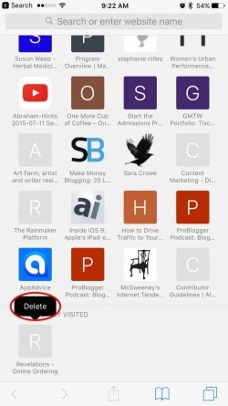 5 Ways to Delete Frequently Visited Sites on iPhone 7/8/XS