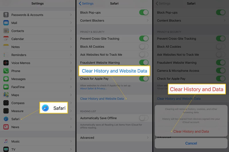 5 Ways to Delete Frequently Visited Sites on iPhone 7/8/XS