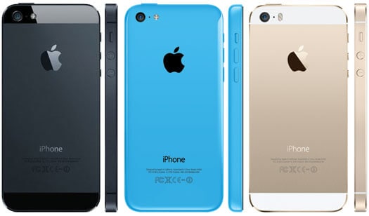 blue iphone 5