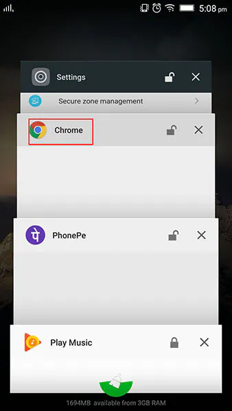 7 Solutions To Fix Chrome Crashes Or Won T Open On Android Dr Fone