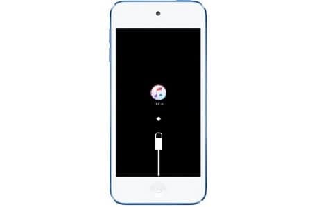 reset ipod touch in recovery mode