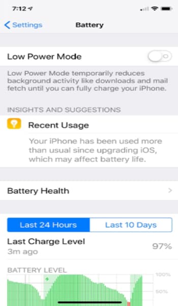 battery drain suggestions