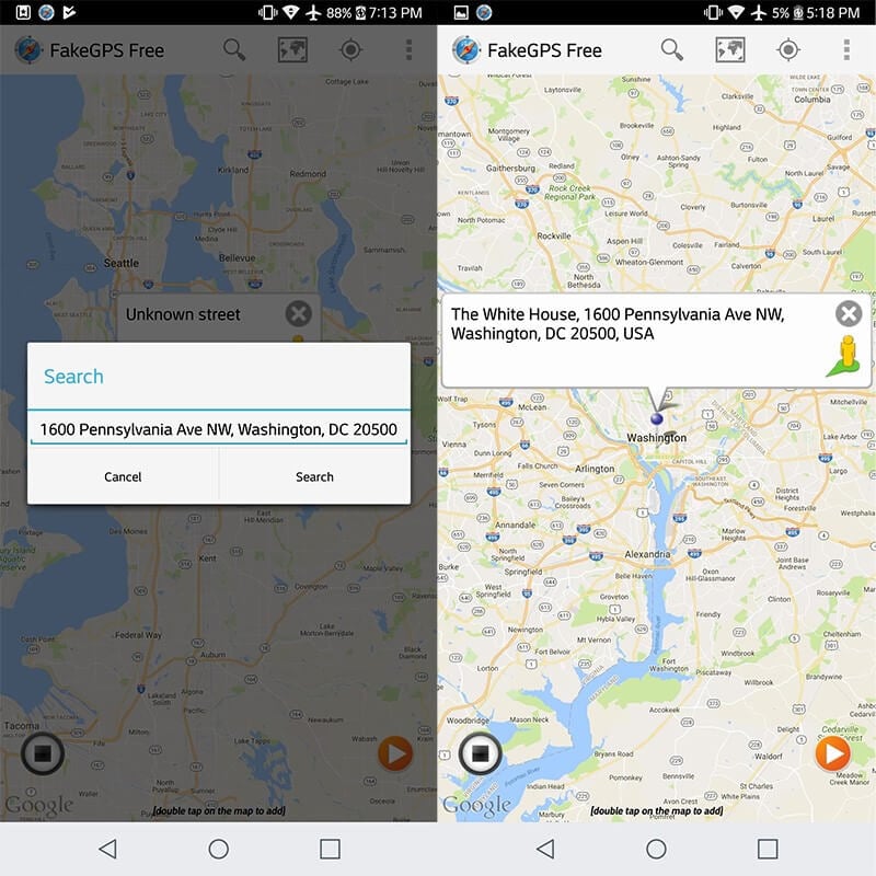 Ios standort snapchat karte faken Snapchat