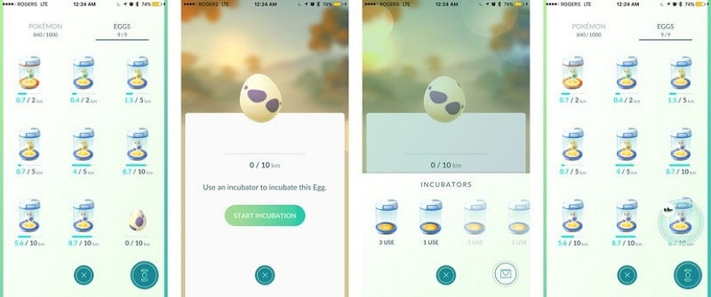 hatch pokemon eggs without walking 9