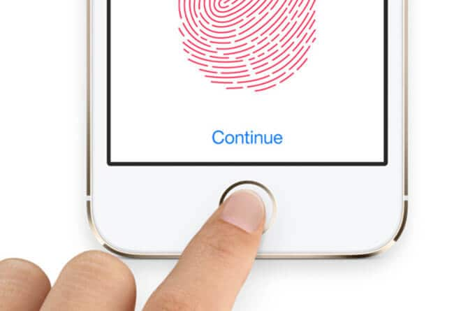 problemas de touch id