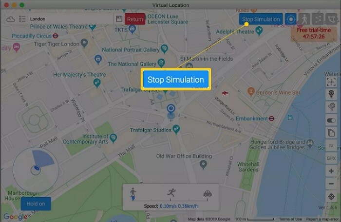Simulation stoppen
