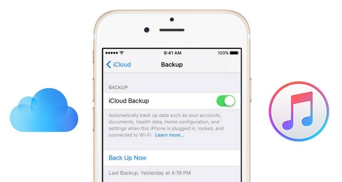 restore iCloud backup to iPhone