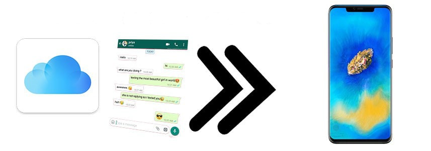  transfert whatsapp d'icloud vers android