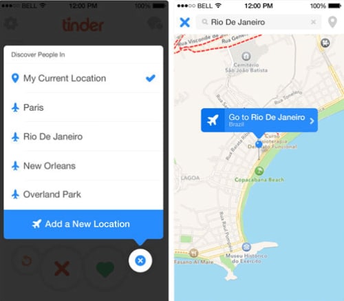 How to trick tinder location