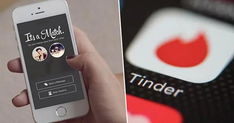 gefakte Position im Tinder 