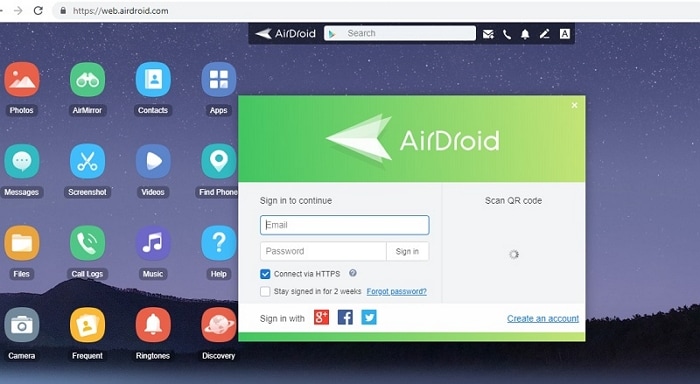 accede al telÃ©fono android desde mac en el navegador