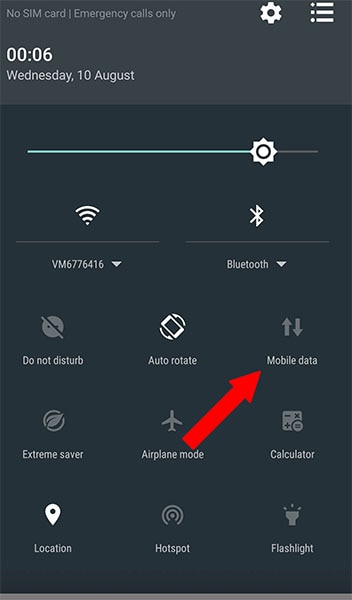 verificar conexão android