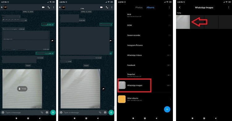 how to save photos from whatsapp 1